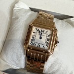 Cartier classic rose gold watch 27mm